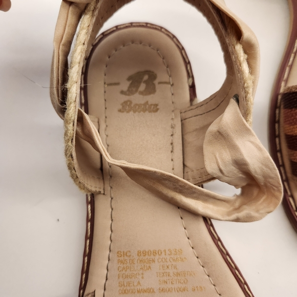 Bata Strappy Ankle Sandals Womens Size EU 36 - Picture 8 of 10